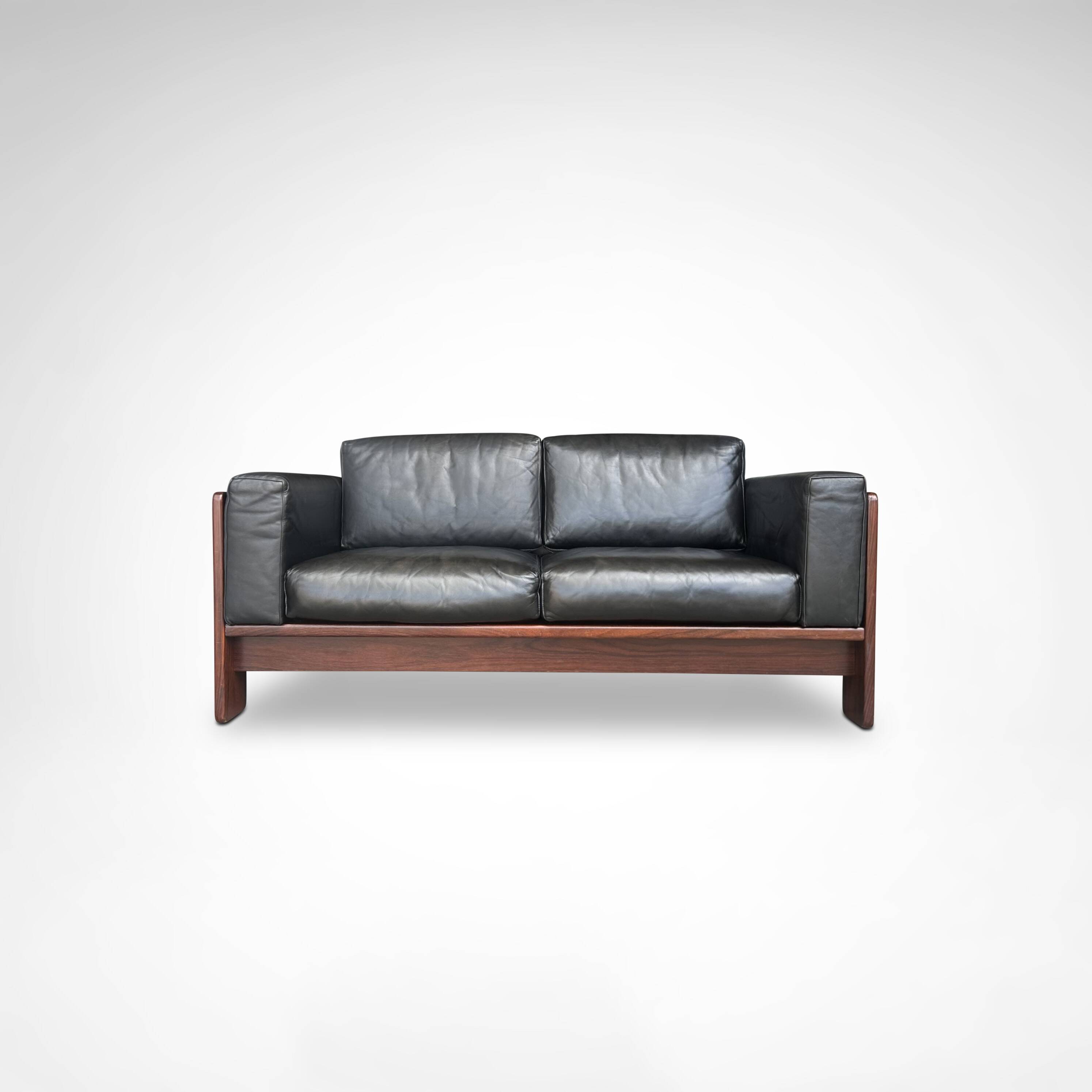 Bastiano 2-seater sofa by Afra & Tobia Scarpa for Knoll Int 1980s