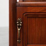 Pair Art Nouveau Nightstands with marble top by Paul Alexandre Dumas, Franc