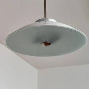 Pendentif UFO rare des années 70, époque spatiale.