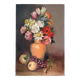 "Roses and fruits" knife oil signed Hinsberger 1992