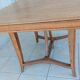 Vintage style Art Nouveau oak table