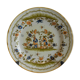 DECORATIVE PLATE FAIENCE MARTRES TOLOSANE MOUSTIERS