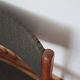 4 chaises vertes danoises estampillées