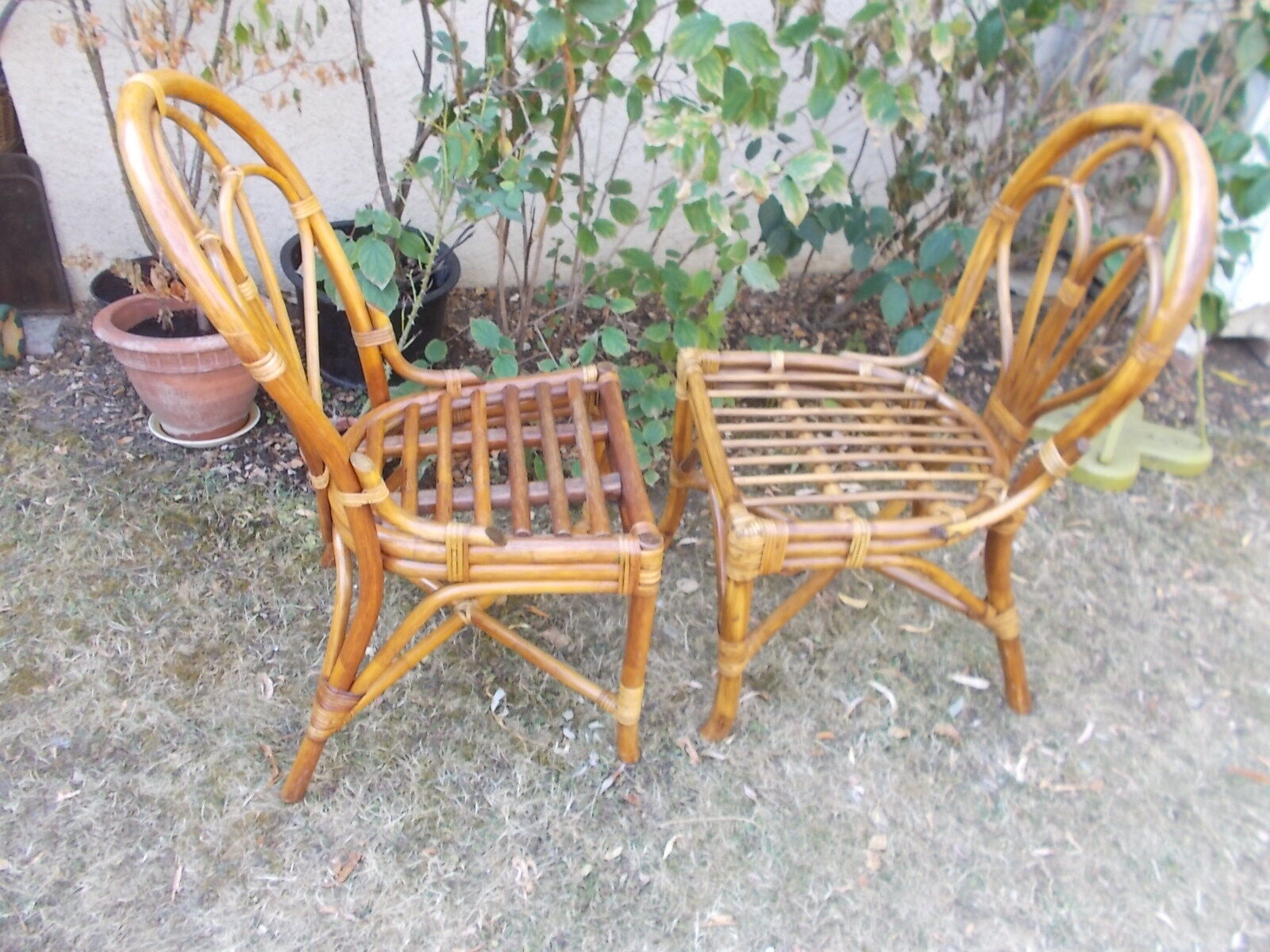 Rattan chairs