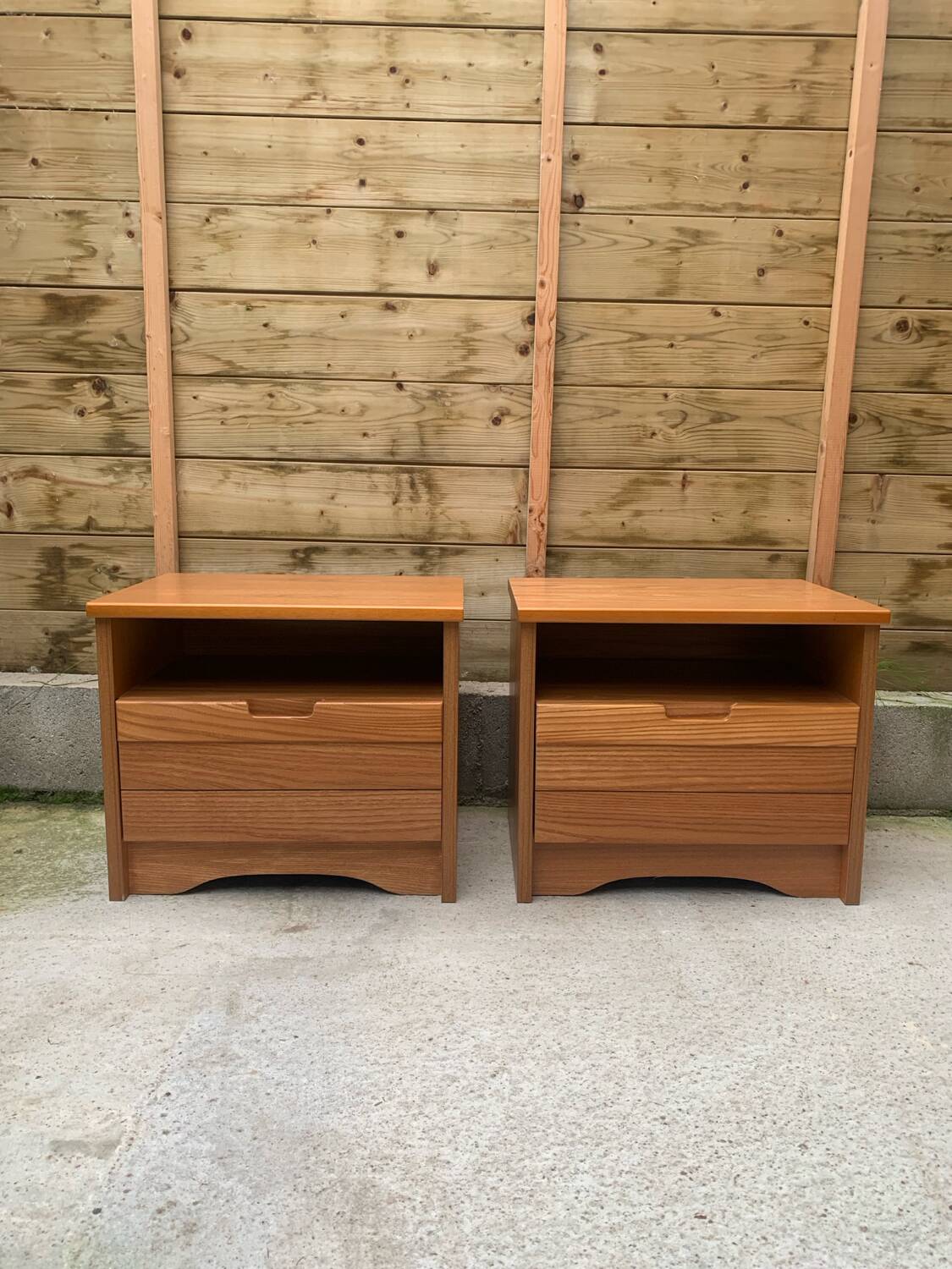 Simat bedside tables, Doubinski, 1980s.