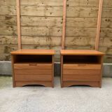 Simat bedside tables, Doubinski, 1980s.