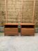 Pair of Simat bedside tables, Doubinski 1980s.