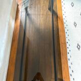 Italian rectangular coffee table in smoked glass vintage 1970