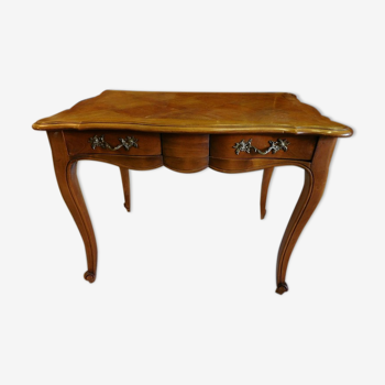 Desk 2 drawers Louis XV style