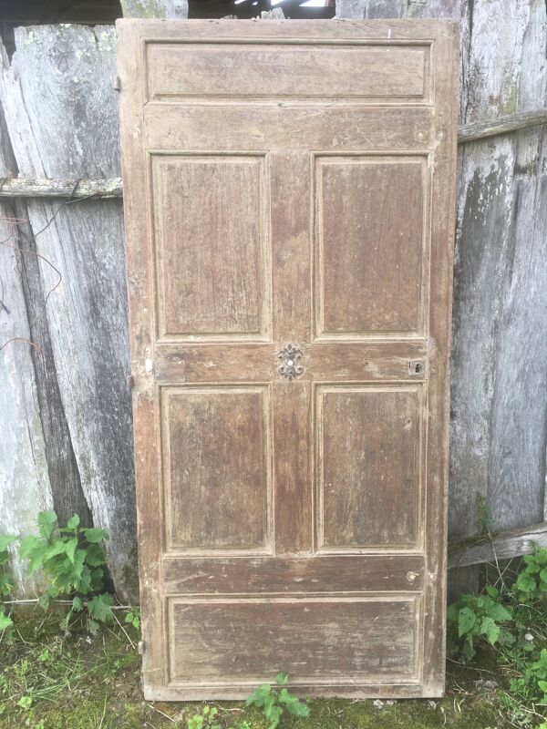 Porte en chêne ancienne de bourgogne