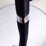 Chrome metal desk or side lamp