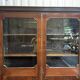 Bibliothèque - Vitrine anglaise en acajou