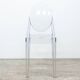 Chaise transparente Victoria Ghost de chez Kartell