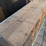 Wooden locker cabinet