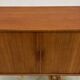 Teak Tambour Door Cabinet By Kai Kristiansen For Feldballes