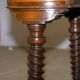 Bureau Kidney de Campagne Militaire Regency de Gillow's of Lancaster avec Galerie en Laiton