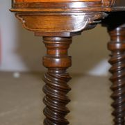 Military Campaign Kidney Desk Regency by Gillow's of Lancaster with Brass Gallery