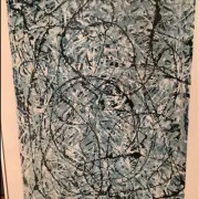 Pollock vintage poster from the 80s.