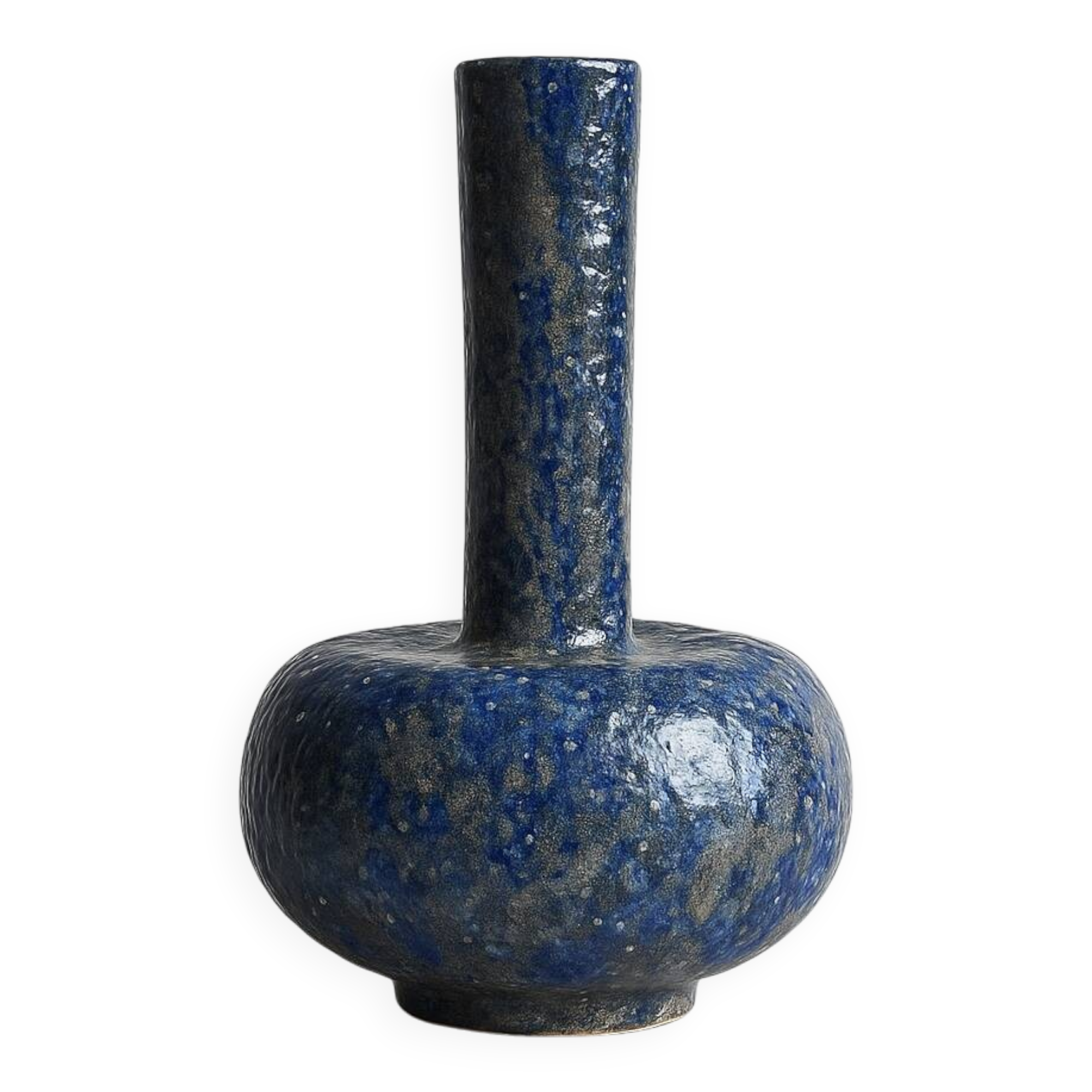 1960s sea foam ceramic vase