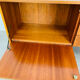 Teak TV unit in Scandinavian style, 1960s.