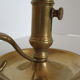 Antique brass candlesticks