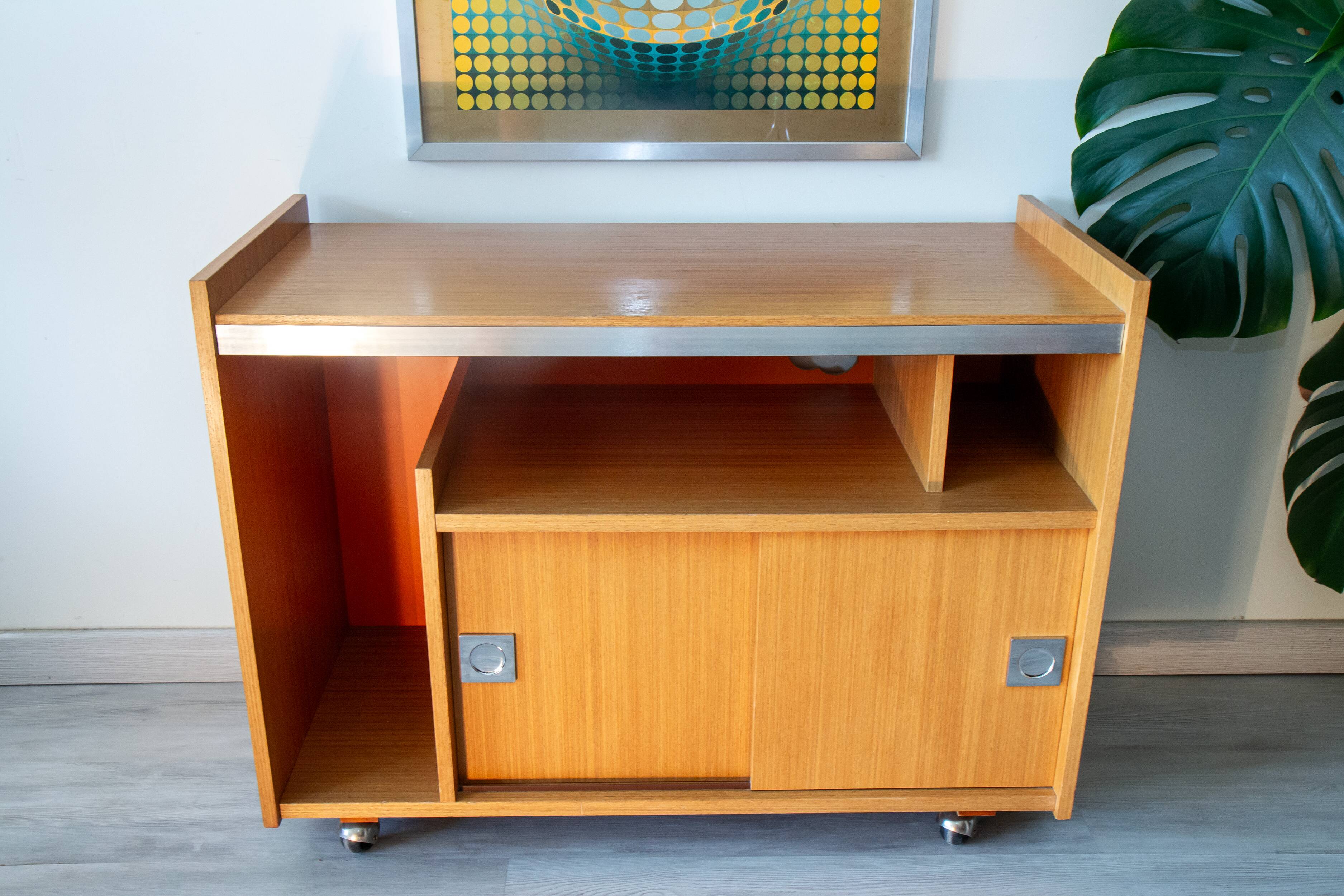 70's Berlioz teak furniture, HIFI TV, other