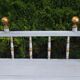 Banc anglais bois de chêne 3 places XIX