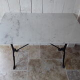 Marble bistro table