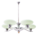 Art Deco chandelier from Poland, 1950s