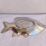 Metal fish dish