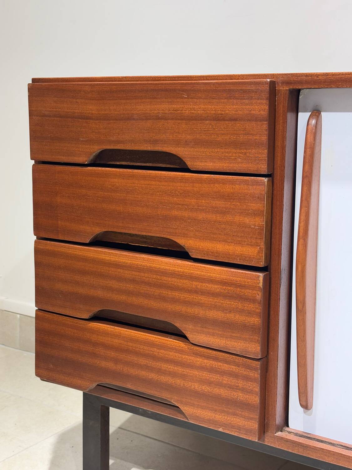 Cansado mahogany buffet by Charlotte Perriand