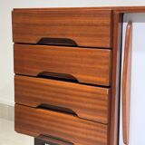 Cansado mahogany buffet by Charlotte Perriand
