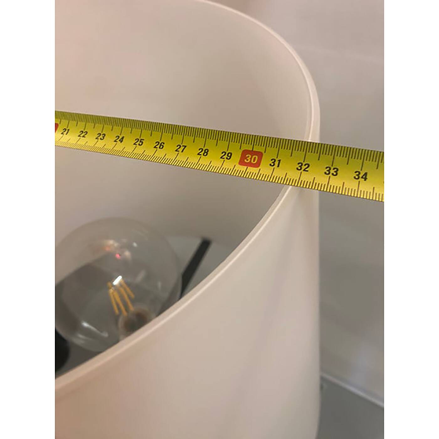 Contemporary Murano Style White and Black Glass Table Lamp