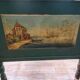 Rare Venetian Napoleon III period rest bench in cast iron and sheet metal
