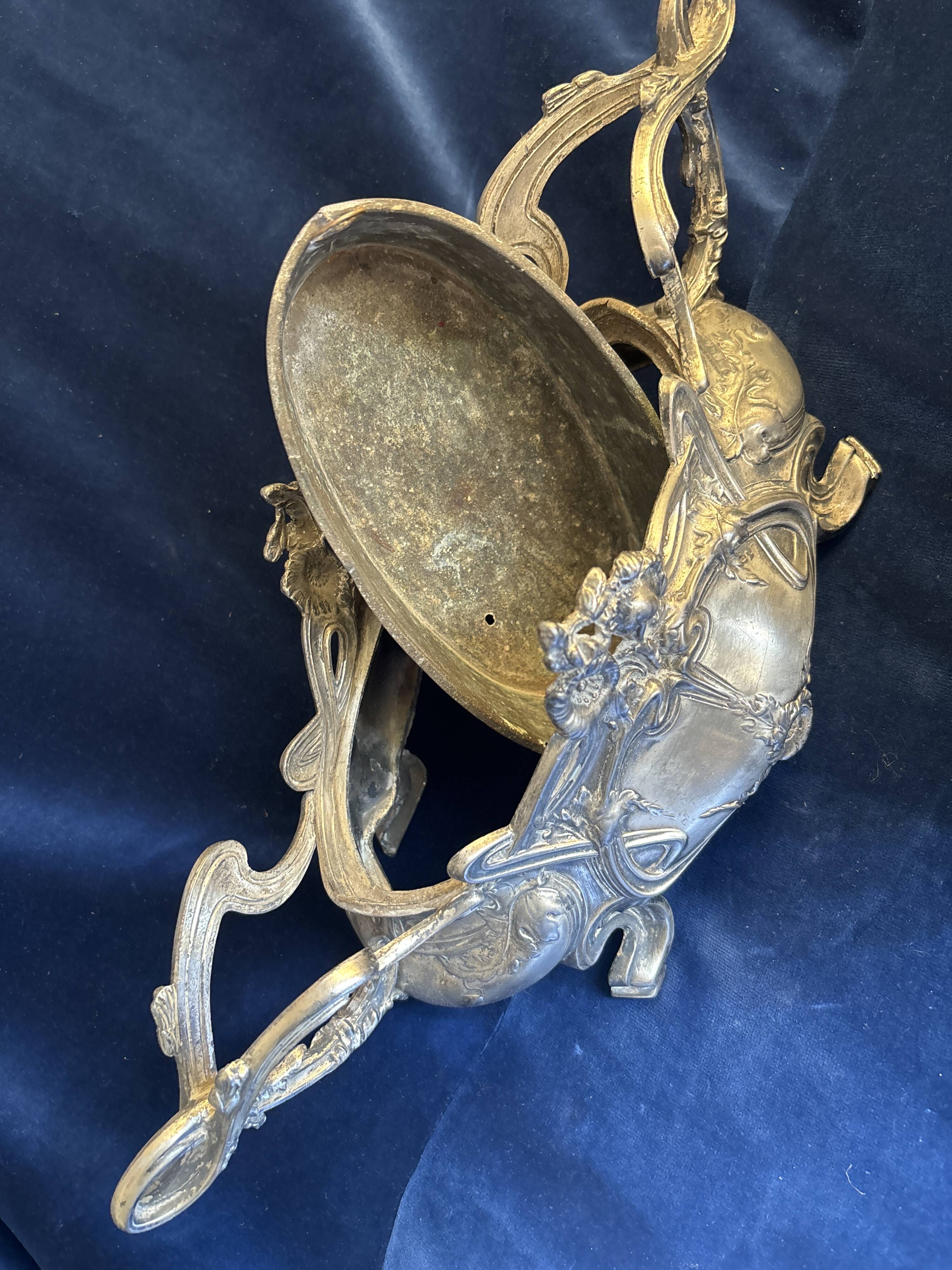 Pair of Art Nouveau planters