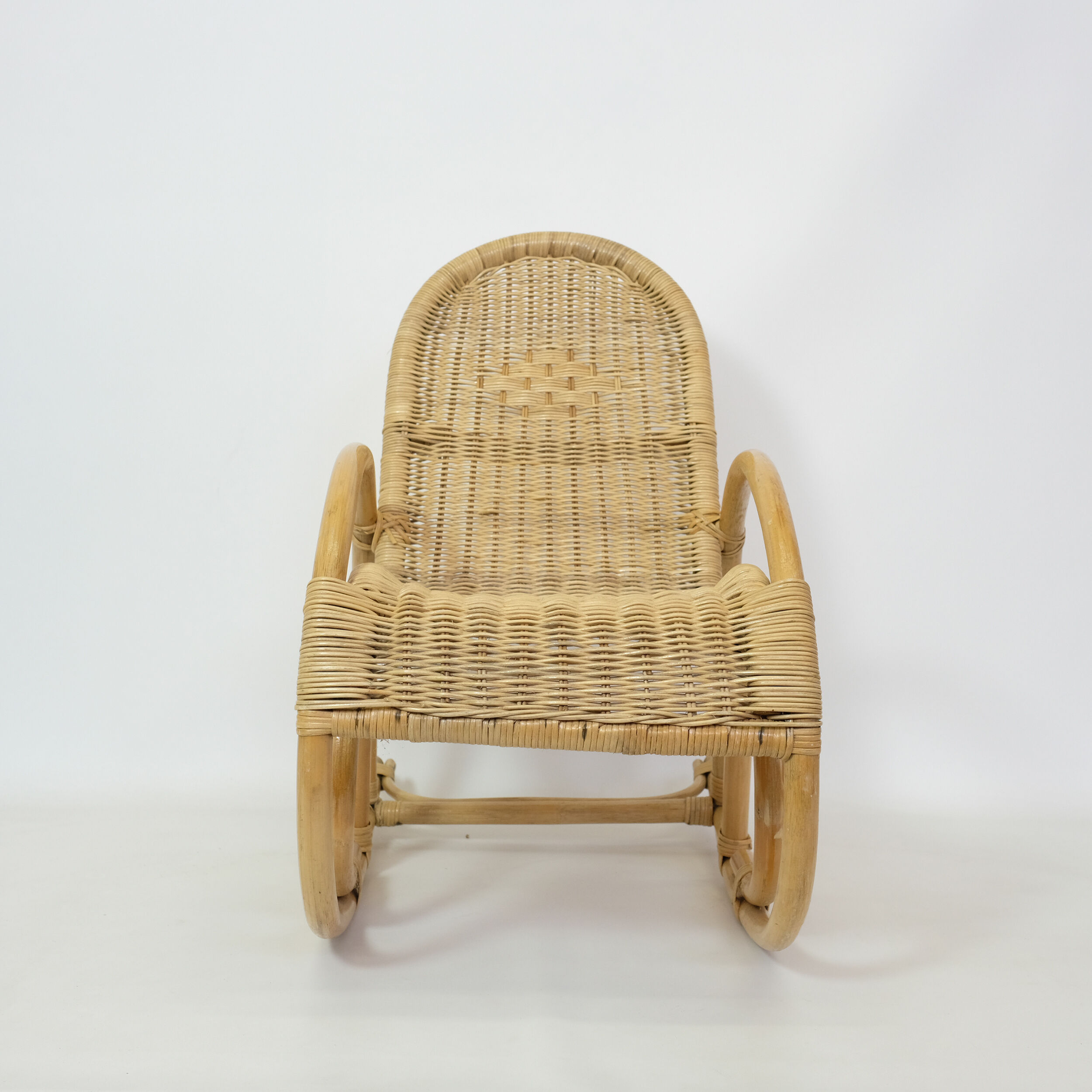 Fauteuil à bascule pour enfant des années 70