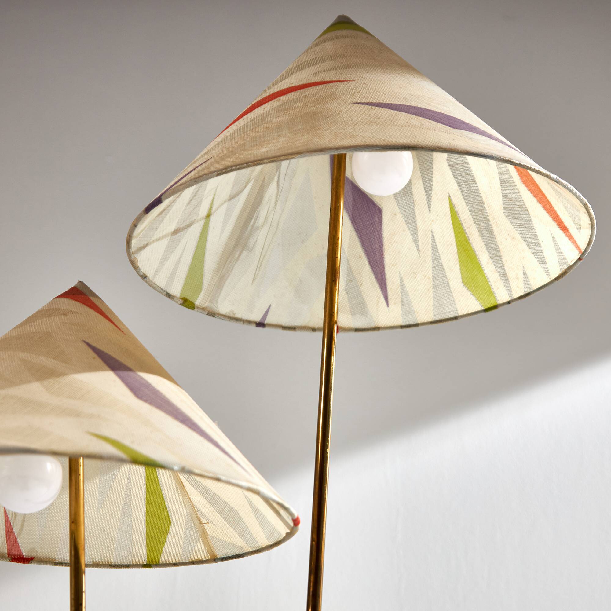 Brass floor lamp by rupert nikoll (mk9328)