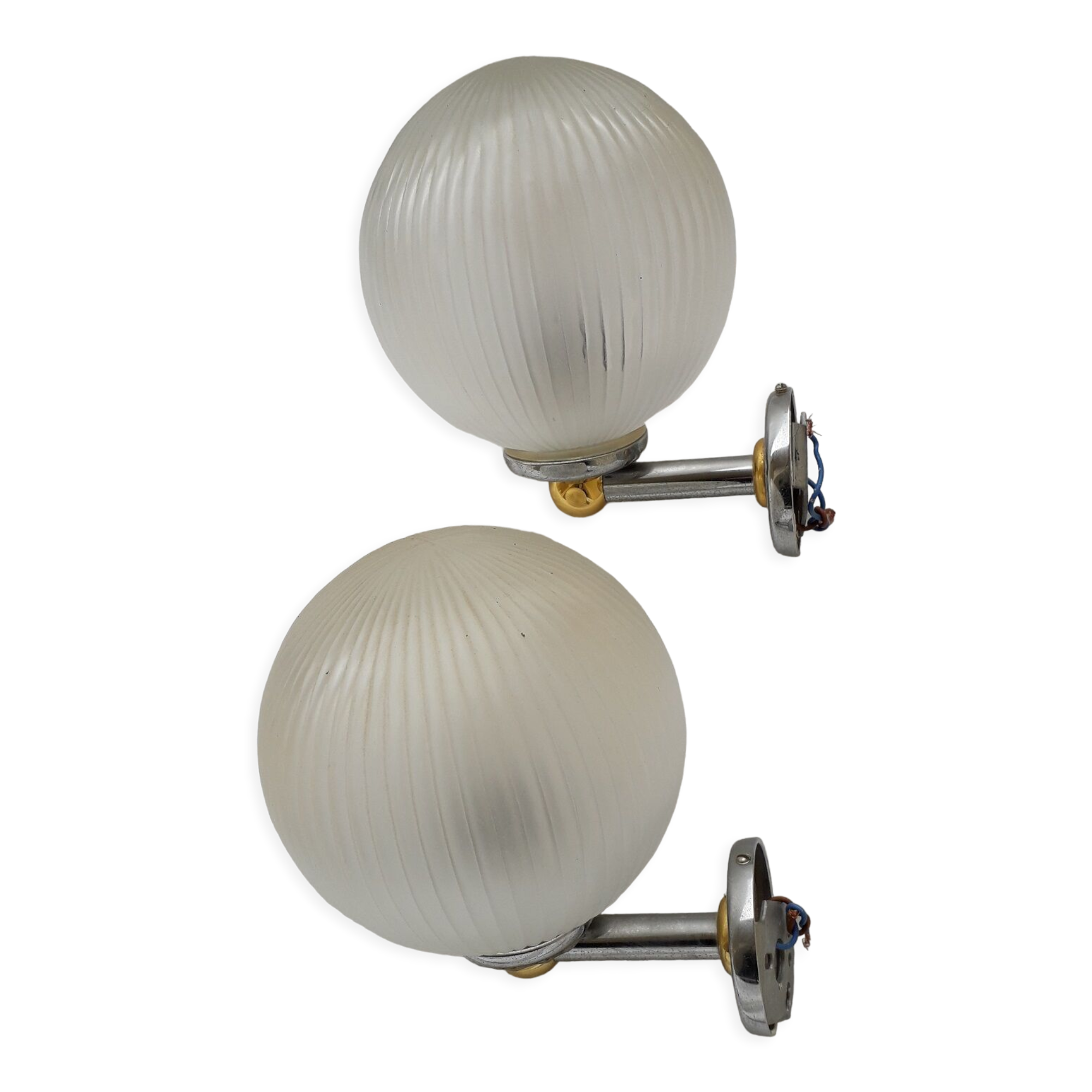 Pair of Inda wall lamps