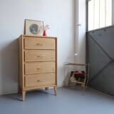Vintage oak chest of drawers renovated