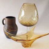 Vase verre italien
