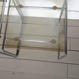 Lot of 3 glass tables