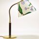 Table Lamp Josef Frank J.T. Kalmar Table Everywhere, Brass & Leather, Austria, 1930