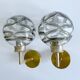 Pair Vintage Murano Glass Wall Lights