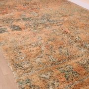 Peach Vintage Moroccan Rug 182 x 294 cm, Berber Wool Rug Handmade, Boho Rug