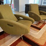 Paire de Fauteuils François Letourneur pour Maurice Mourra 1950