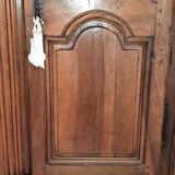 Armoire 2 portes noyer massif