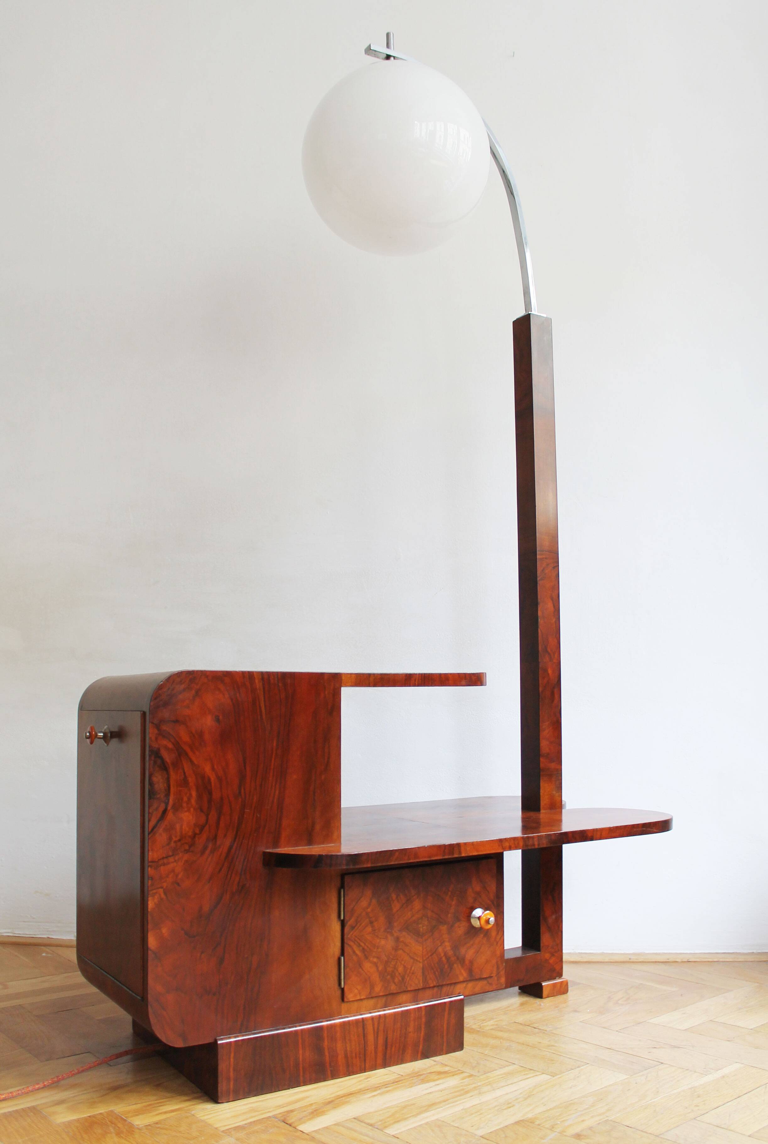 Lampadaire Art Déco des années 1930