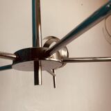 Chrome chandelier 5 spheres