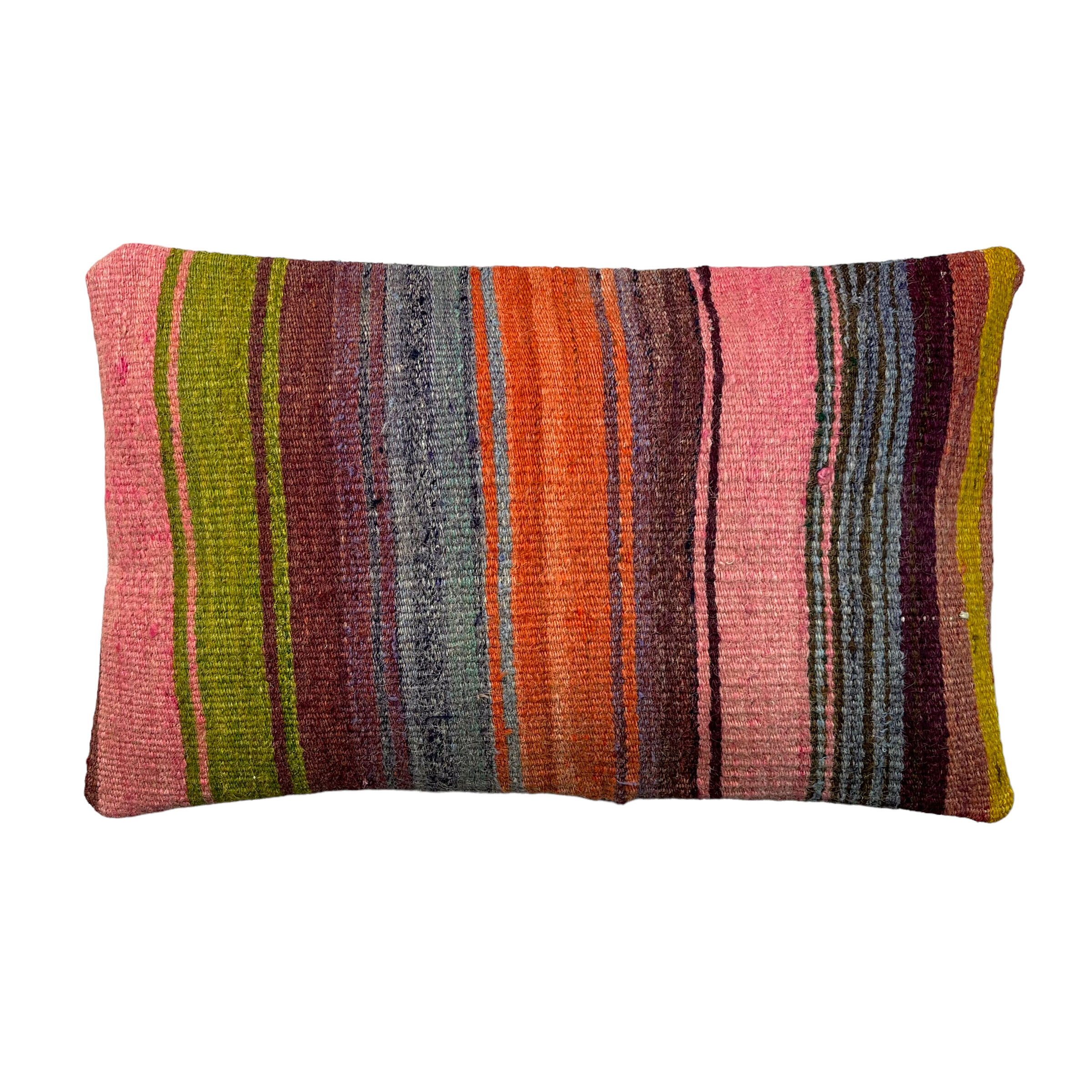 Vintage turkish handmade cushion cover , 30 x 50 cm