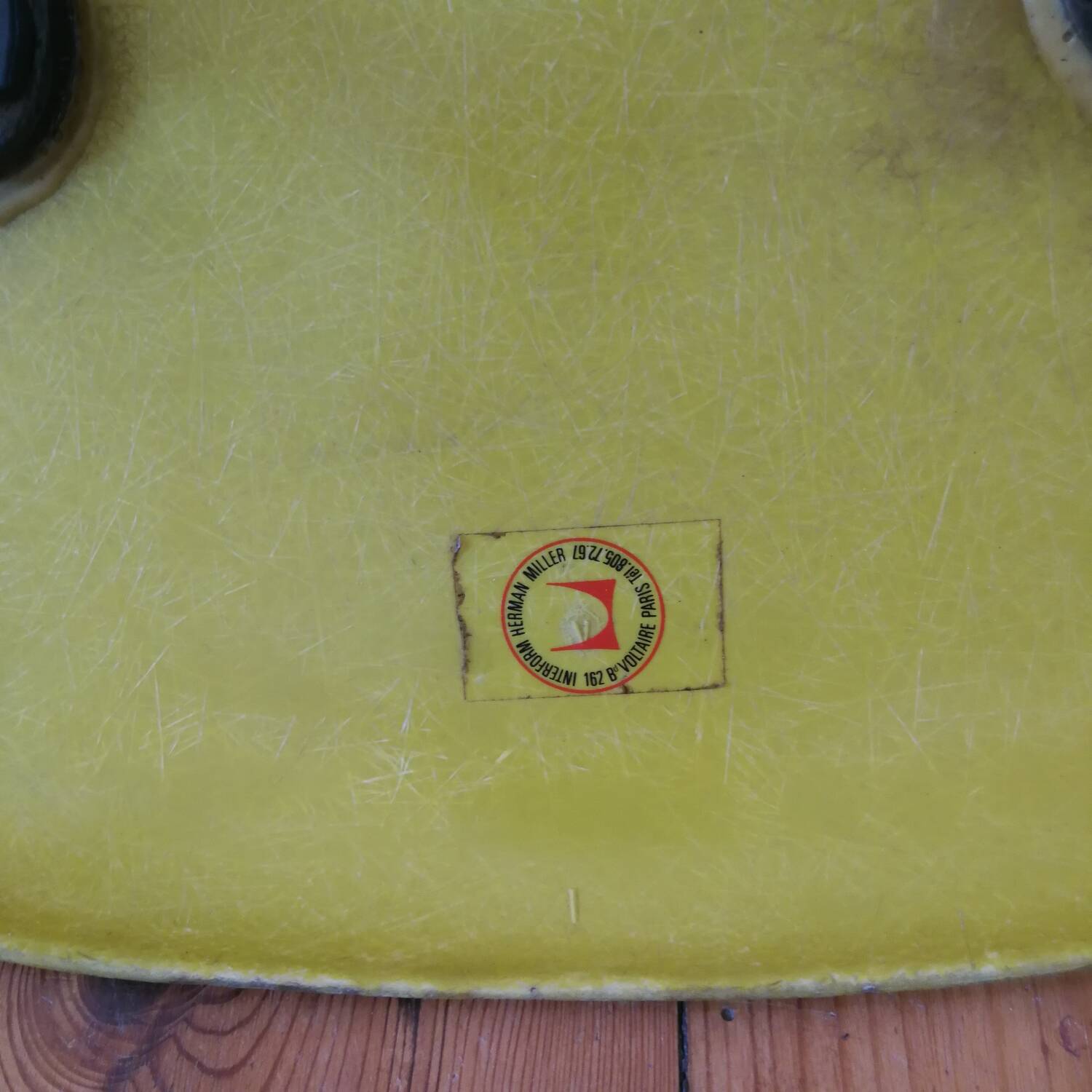 Set of 4 DSX chairs Herman Miller edition design Charles Eames fiberglass